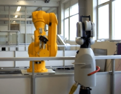 Staubli Robot with Leica Laser Tracker