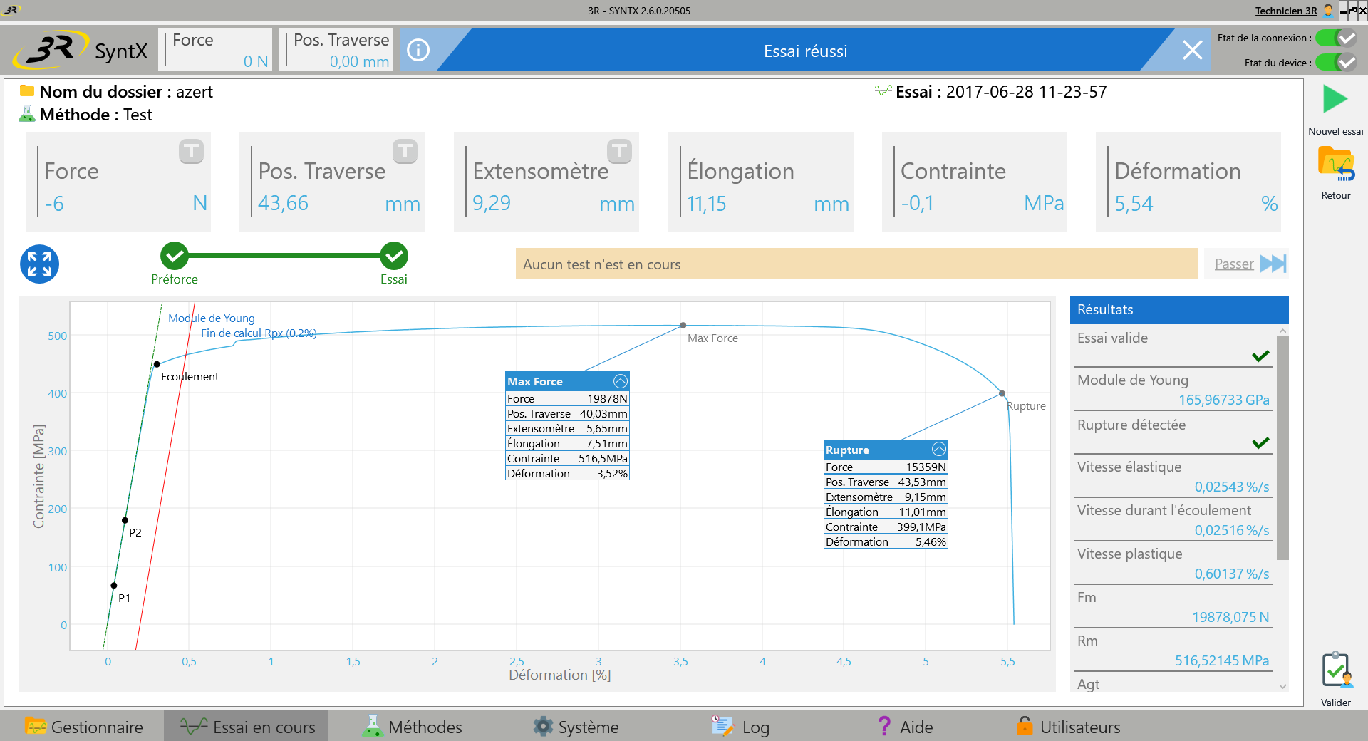 Screenshot Syntx with A²ECF