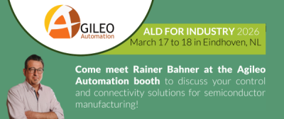 Agileo's Europe Business Development Manager Rainer Bahner at ALD For Industry 2026
