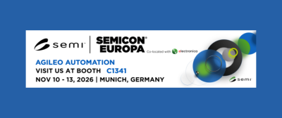 Agileo Automation exhibits at SEMICON Europa 2026