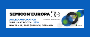 Agileo Automation exhibits at SEMICON Europa 2025